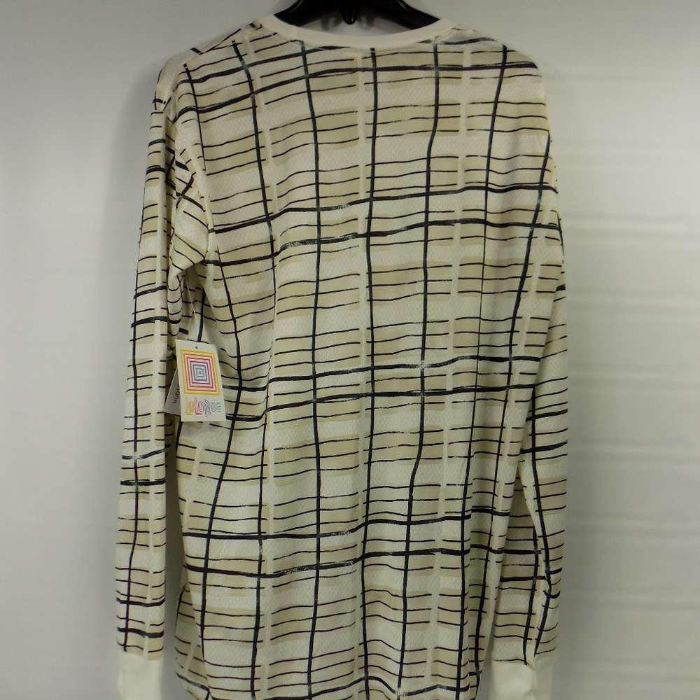 LuLaRoe Hudson Long Sleeve Womens Top Size M NWT - Picture 6 of 8